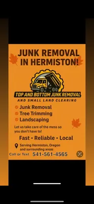 Top and Bottom Junk Removal