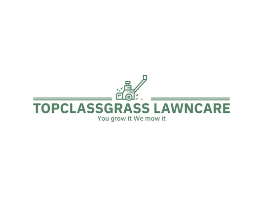 Top Class Grass Lawn Care Logo
