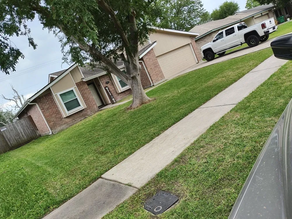 Custom lawn mowing service for residential properties across Angleton, TX - Top Cut Lawn Care