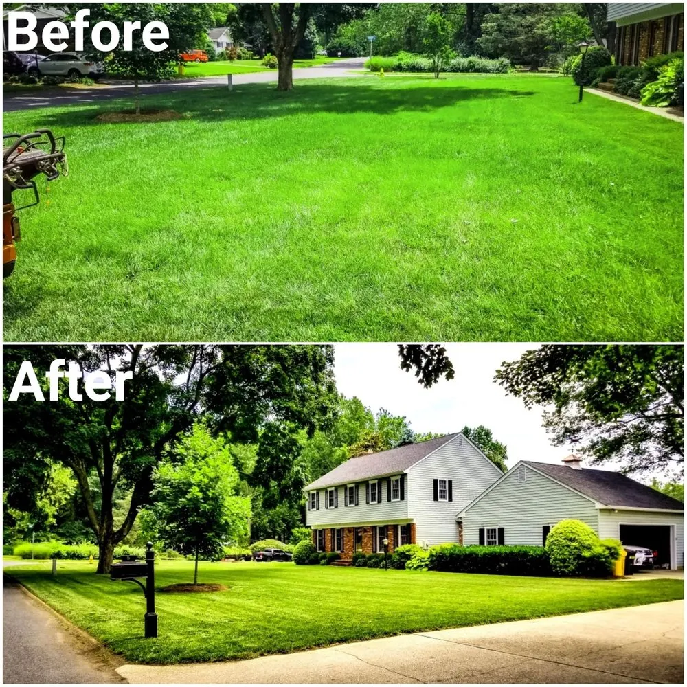 Custom lawn care service with custom design across Annapolis, MD - Top Cut Lawn Service