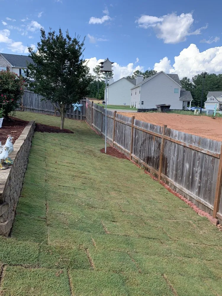 Affordable outdoor landscaping in Temple, GA - Top Cut Properties