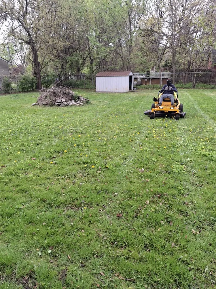Custom landscape design in Gary, IN by Top Cuts Landscaping