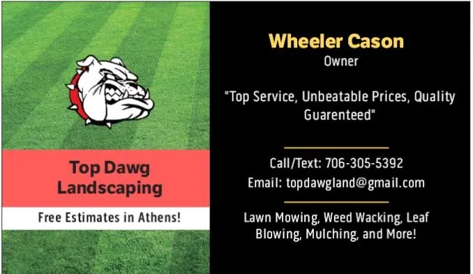 Custom lawn care service for year-round maintenance across Athens, GA - Top Dawg Landscaping