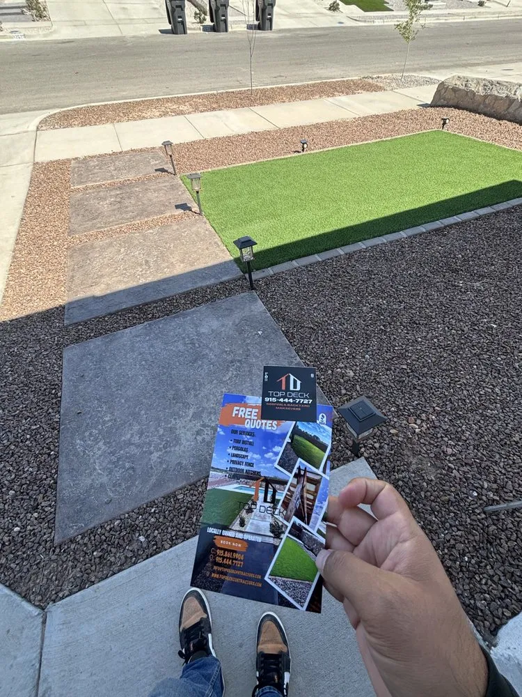 Affordable yard maintenance experts serving El Paso, TX - Top Deck Contractors