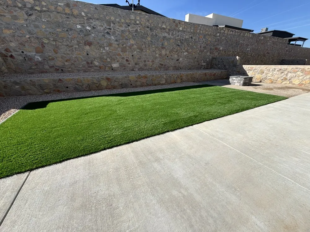 Top-rated lawn mowing service for homes in El Paso, TX by Top Deck Contractors