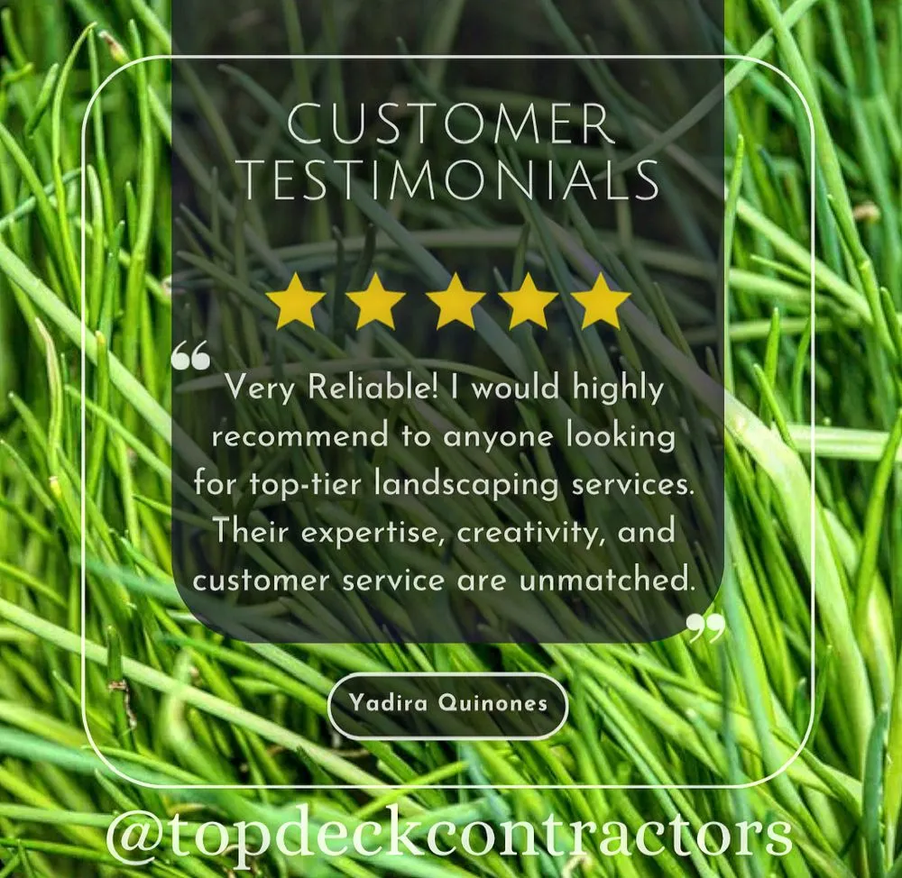 Top-rated landscaping services in El Paso, TX - Top Deck Contractors