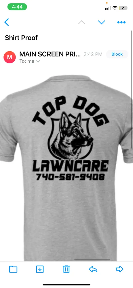 Custom garden landscaping in Cambridge, OH by Top Dog Lawn Care