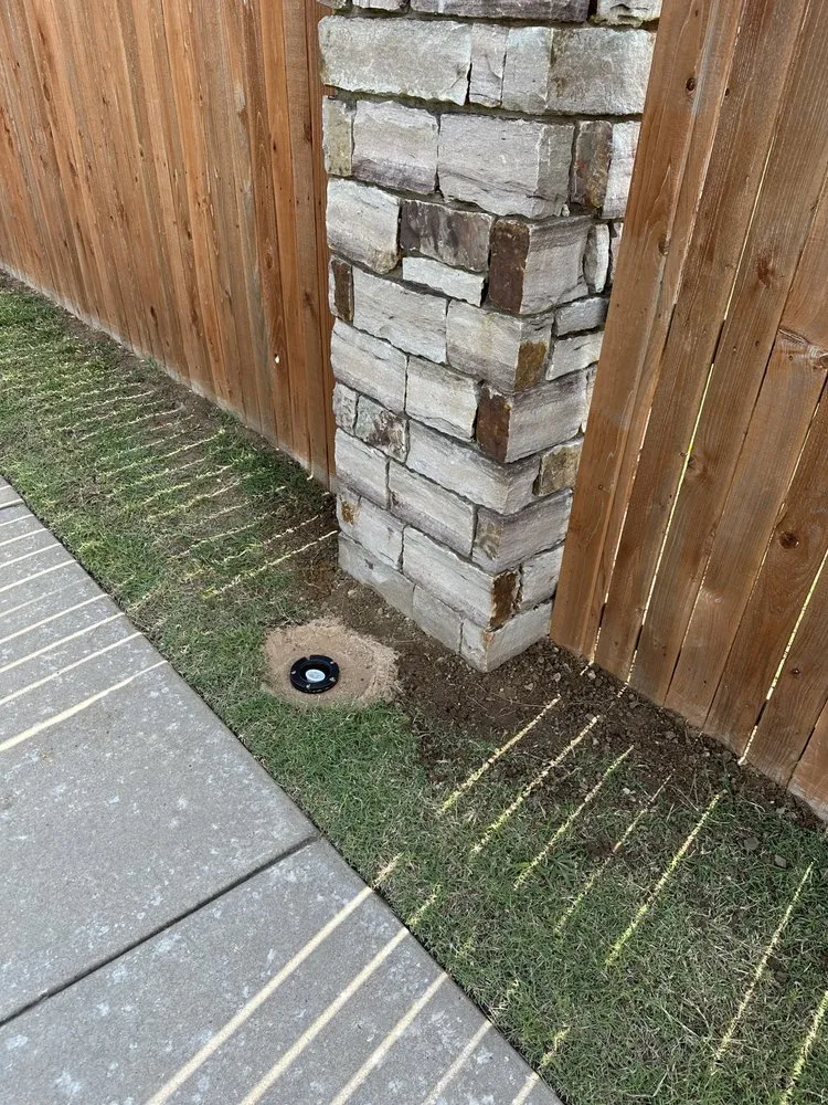 Professional garden landscaping in Owasso, OK by Top Dog Lawn Care