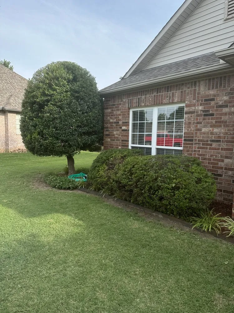 Professional landscape design in Owasso, OK by Top Dog Lawn Care