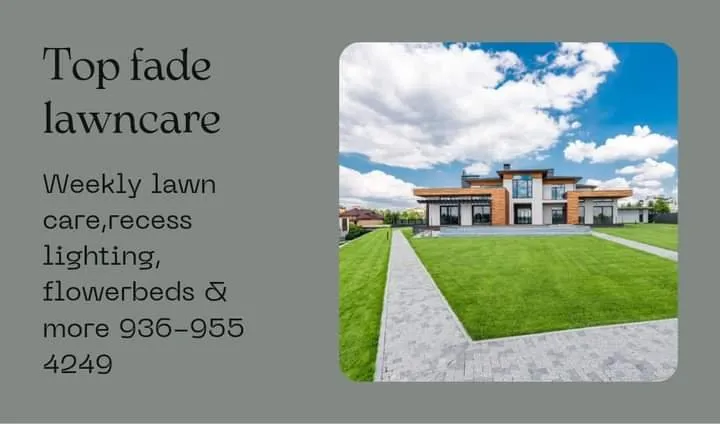 Professional residential landscaping experts serving Houston, TX - Top Fade Lawncare