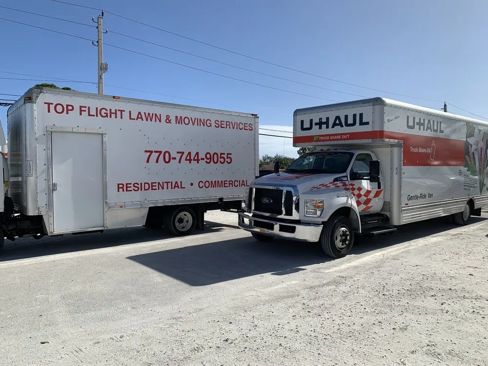 Professional landscaping services in Union City, GA by Top Flight Lawn & Moving Services