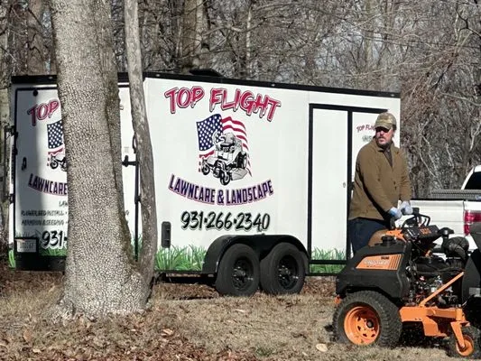 Top Flight Lawncare & Landscape Logo