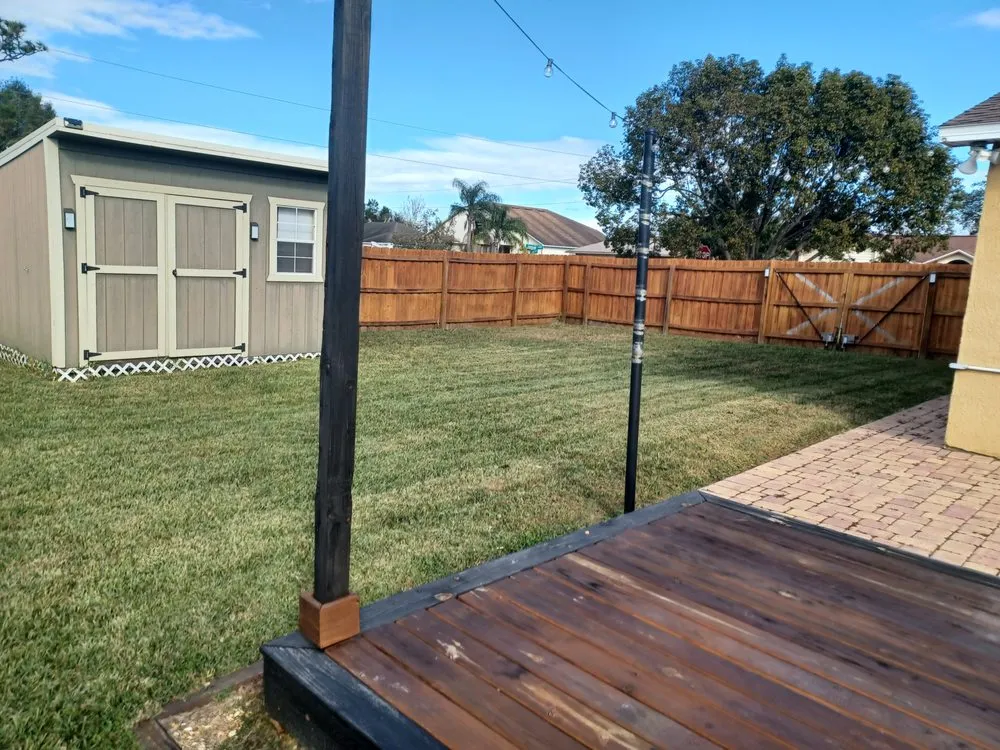 Professional outdoor landscaping for outdoor upgrades in Kissimmee, FL by Top-G Lawn Care
