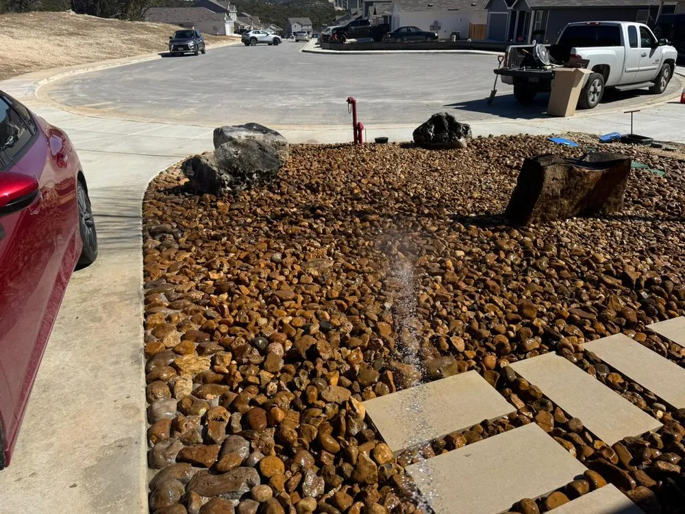 Expert lawn mowing service for residential properties across San Antonio, TX - Top Garden Landscaping