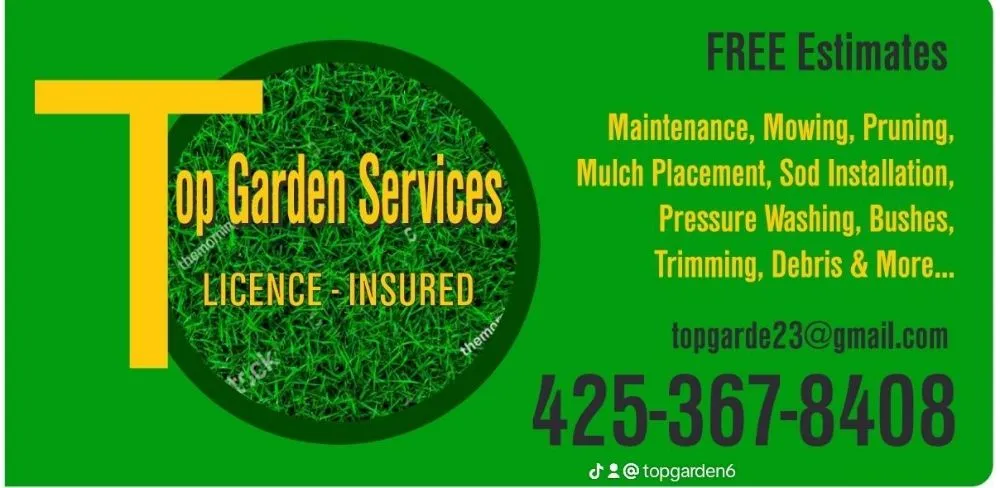 Expert yard maintenance for outdoor upgrades in Everett, WA by Top Garden Services