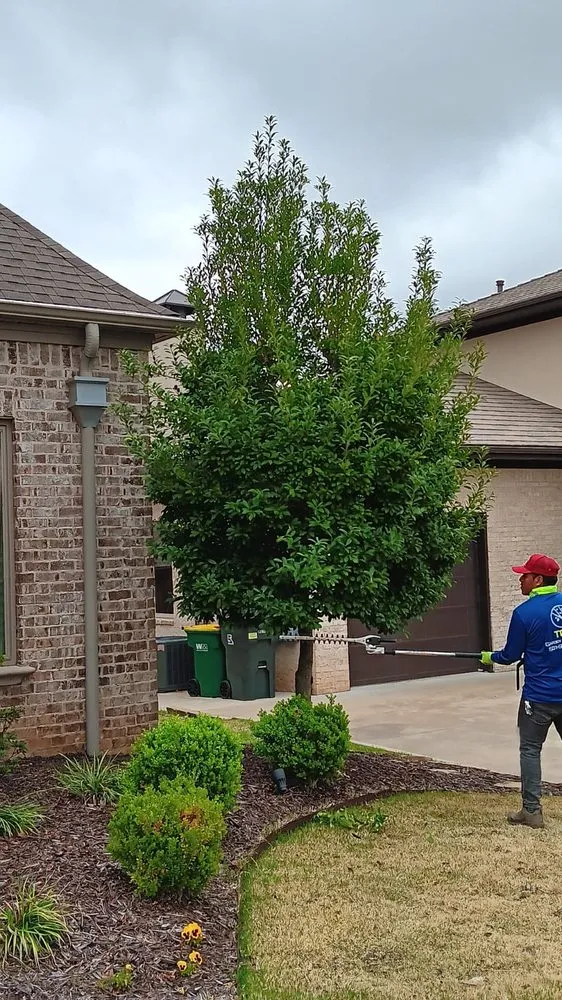 Custom residential landscaping for residential properties across Little Rock, AR - Top Garden Solutions