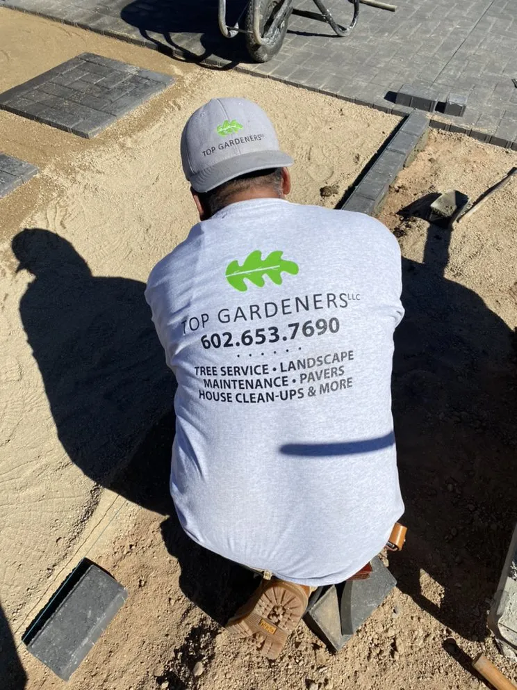 Expert landscape installation in Tolleson, AZ by Top Gardeners Landscaping