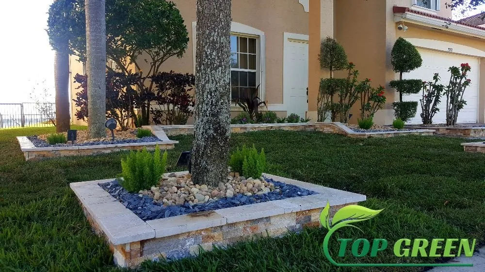 Trusted garden landscaping with custom design across Fort Lauderdale, FL - Top Green Landscaping