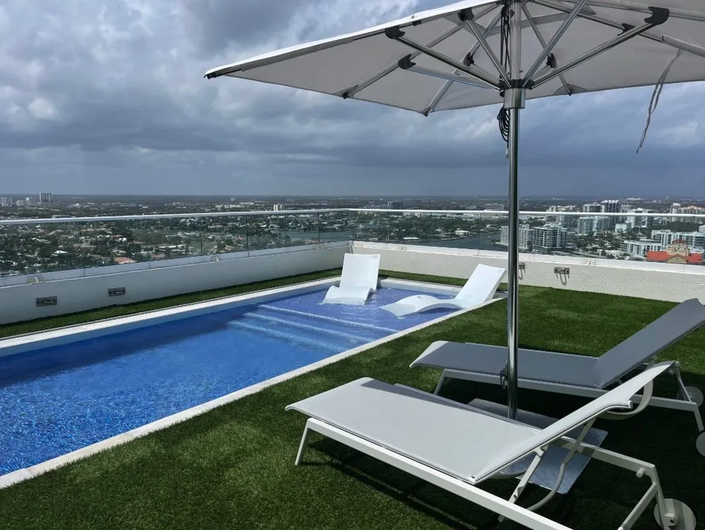 Expert lawn mowing service for outdoor upgrades in Fort Lauderdale, FL by Top Green Landscaping