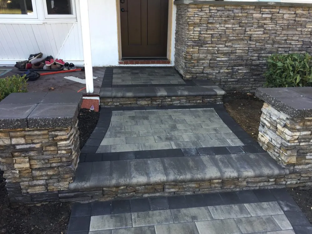 Affordable lawn care service with custom design in Matawan, NJ by Top Green Landscaping