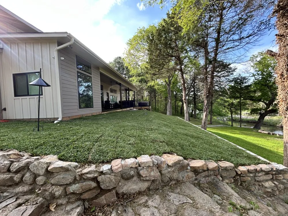 Expert landscape installation in Tishomingo, OK - Top Lawn Care and Landscape