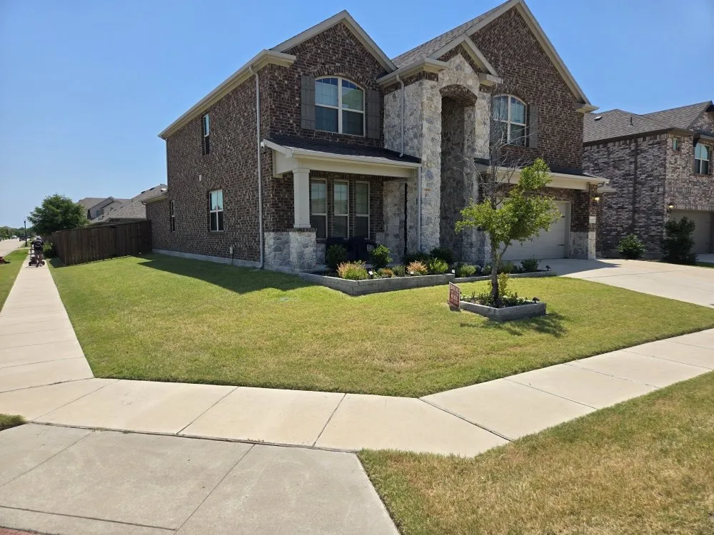 Local landscaping services for year-round maintenance in McKinney, TX by Top Lawn DFW