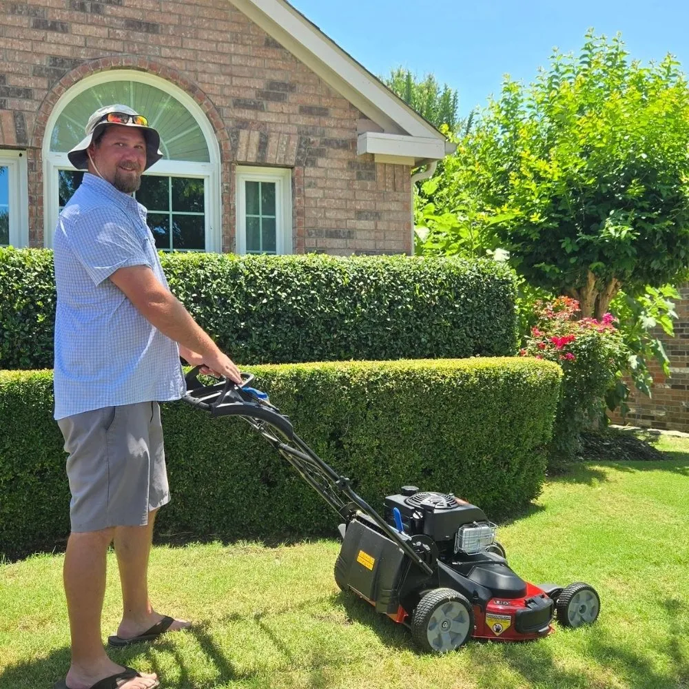 Expert outdoor landscaping in McKinney, TX by Top Lawn DFW