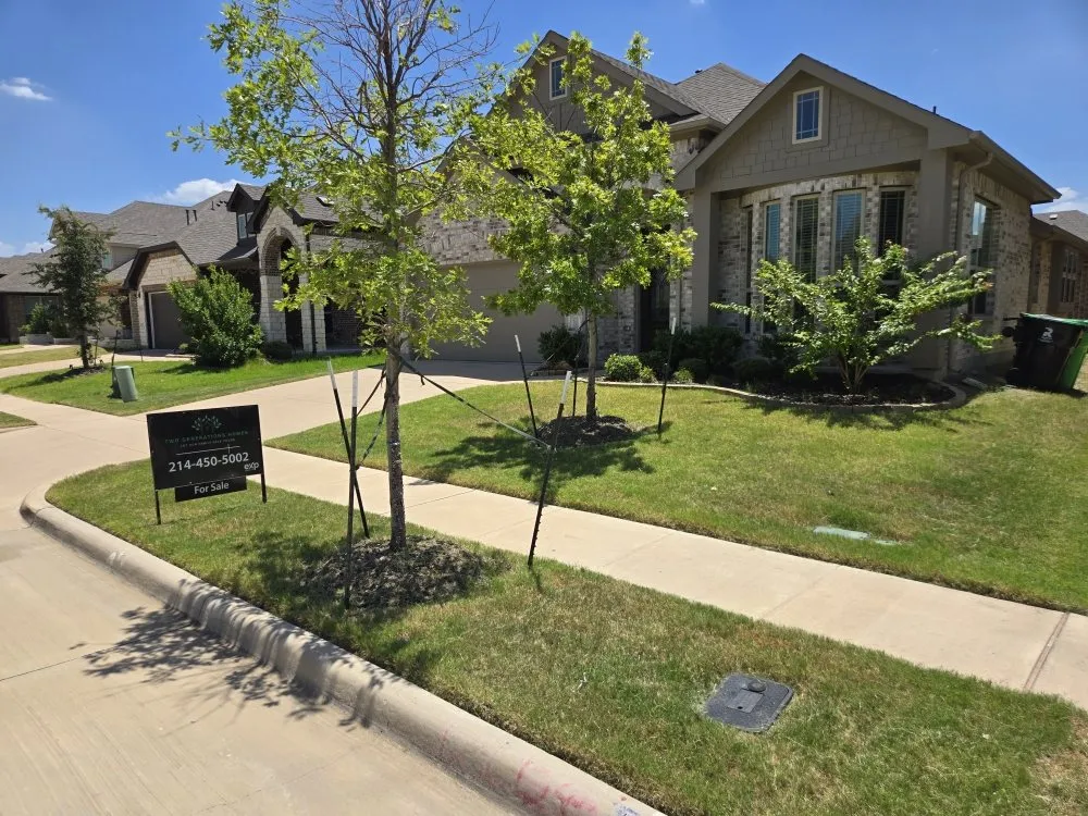 Expert residential landscaping in McKinney, TX by Top Lawn DFW