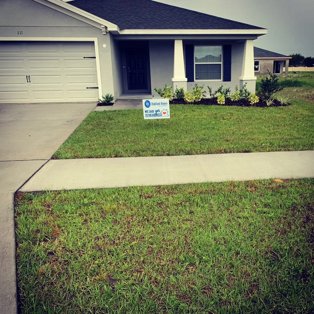 Custom landscape installation for residential properties across Riverview, FL - Top Lawn Pros