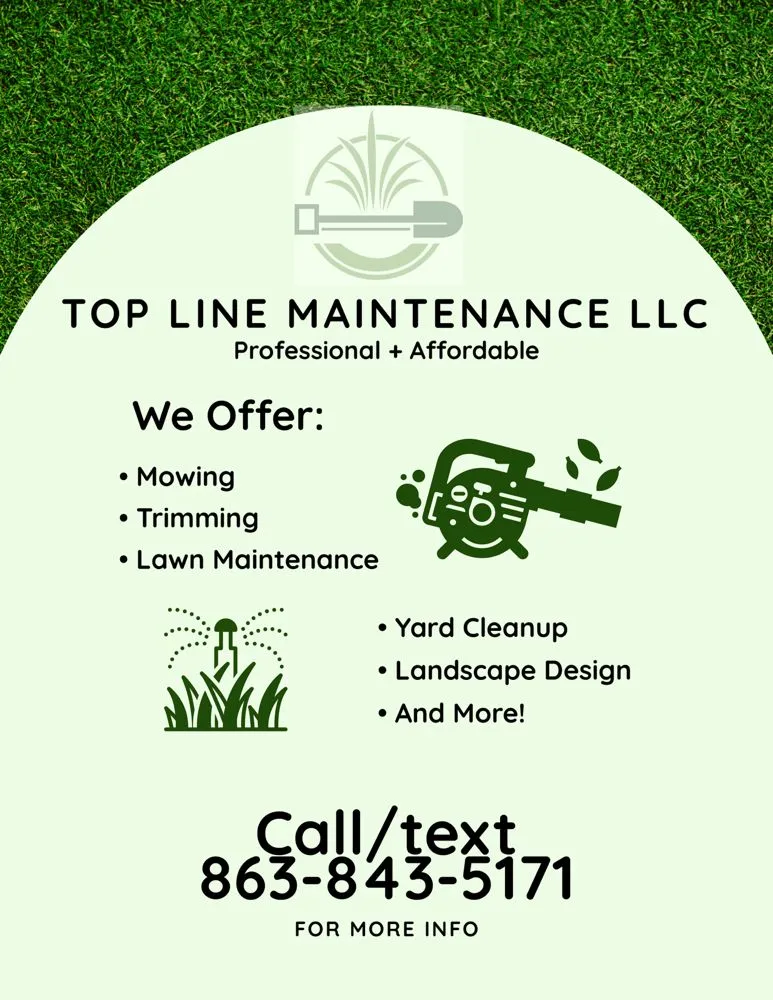 Trusted residential landscaping in LaBelle, FL by Top Line Maintenance