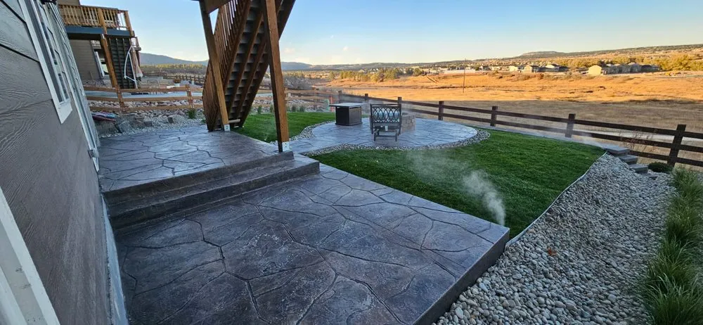 Custom landscape design for residential properties in Colorado Springs, CO by Top Master Hardscaping & Landscaping