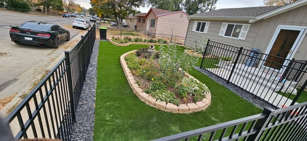 Professional outdoor landscaping in Colorado Springs, CO by Top Master Hardscaping & Landscaping