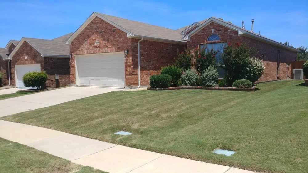 Local garden landscaping in Keller, TX by Top Mowing