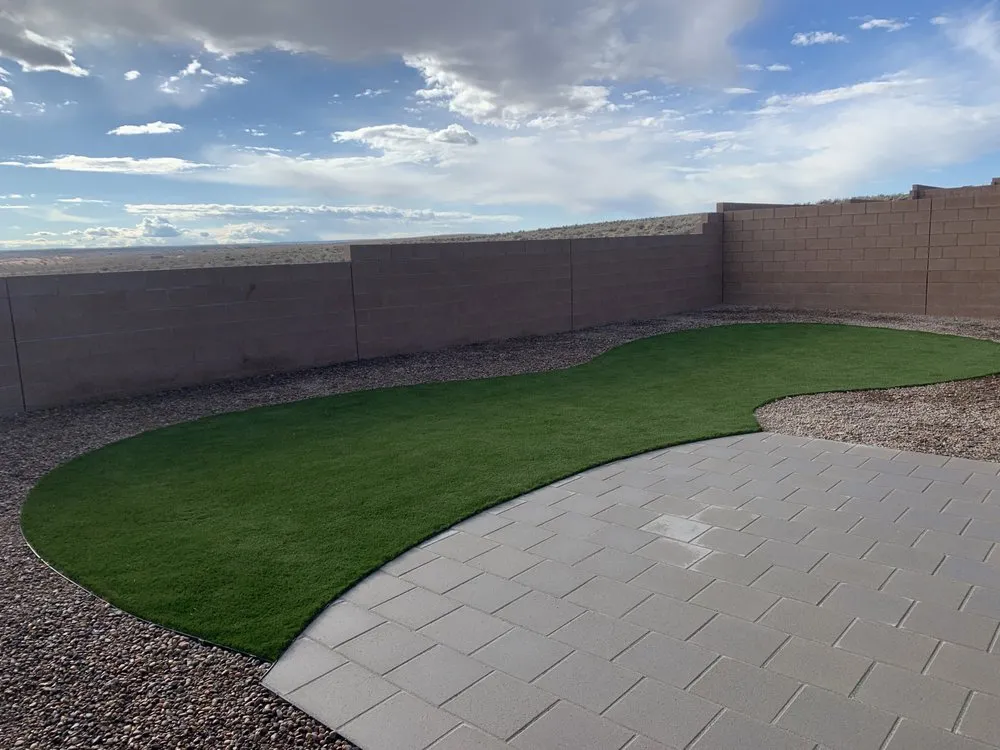 Custom lawn care service in Albuquerque, NM by Top Notch Custom Landscapes