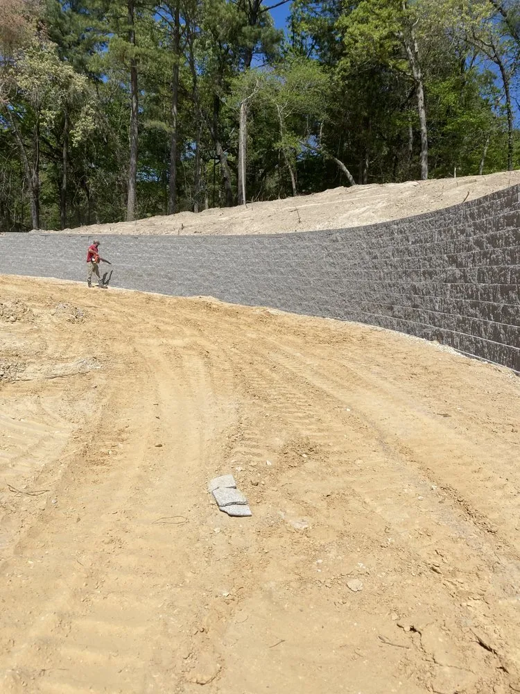 Custom landscape design in Bullard, TX - Top Notch Grading