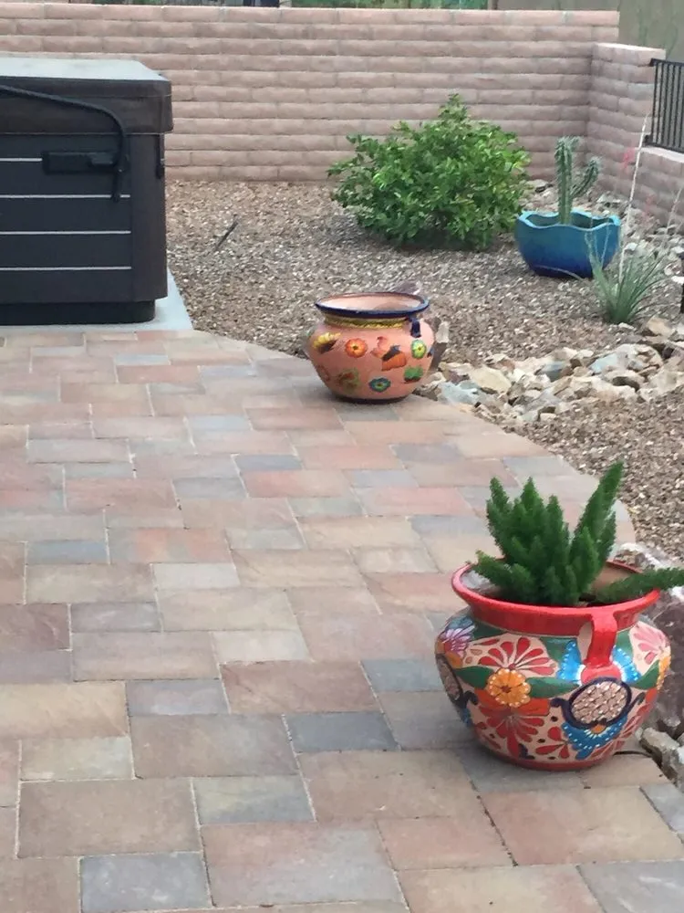 Custom yard cleanup service for residential properties in Amado, AZ by Top Notch Landscape