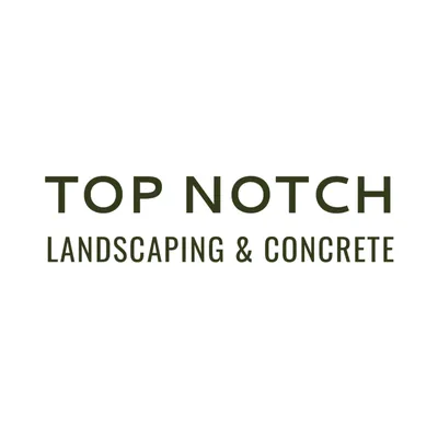 Top Notch Landscaping & Concrete Logo