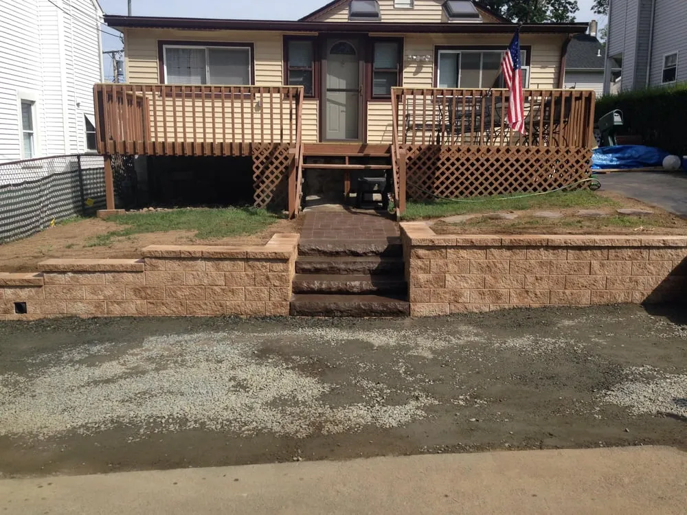 Custom landscaping services in Mount Arlington, NJ by Top Notch Landscaping & Design