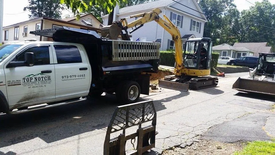 Affordable lawn mowing service in Mount Arlington, NJ by Top Notch Landscaping & Design