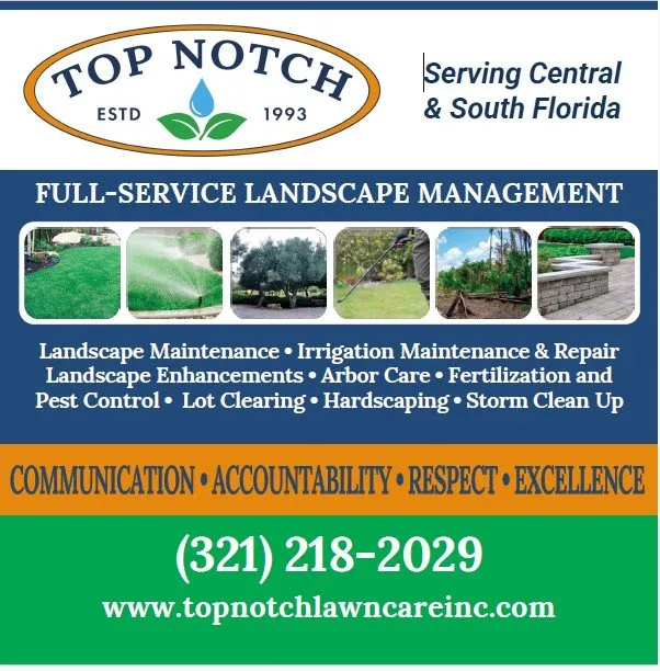 Expert lawn care service near you in Fort Pierce, FL by Top Notch Landscaping and Irrigation