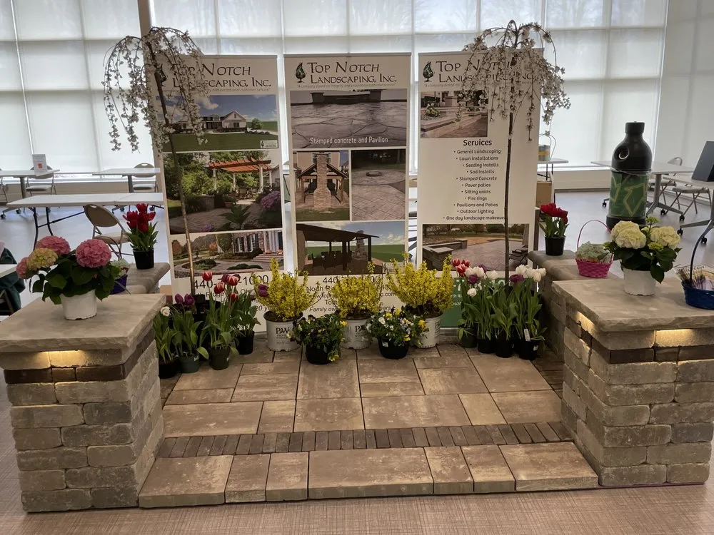 Top-rated outdoor landscaping with custom design across North Ridgeville, OH - Top Notch Landscaping