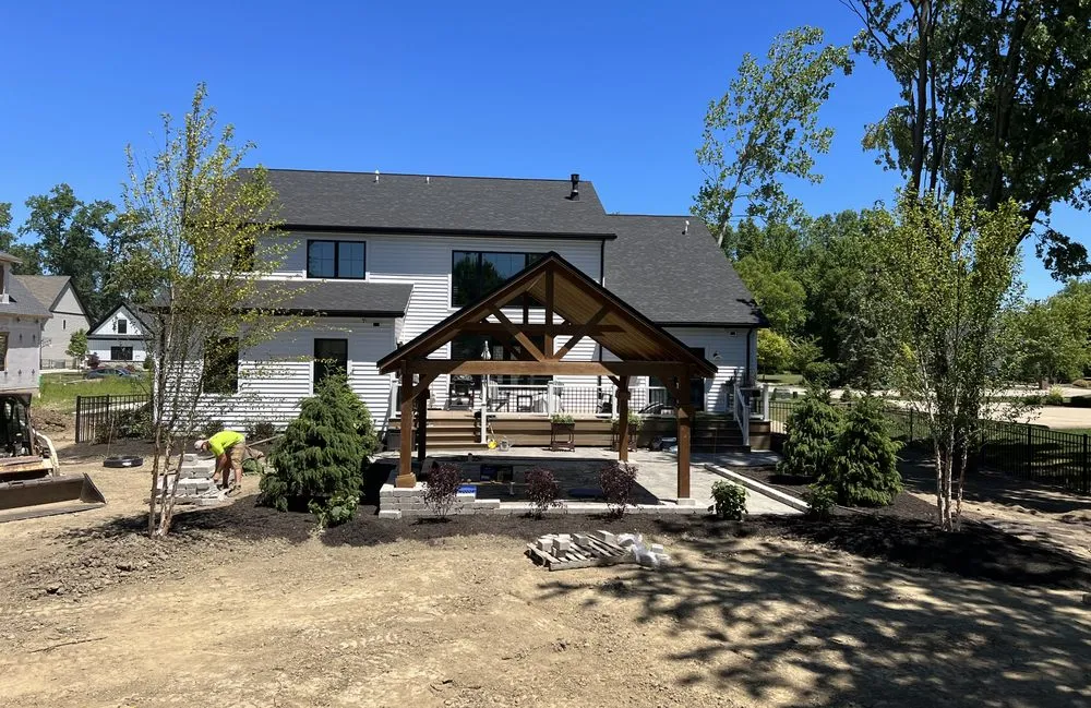 Local yard maintenance for year-round maintenance in North Ridgeville, OH by Top Notch Landscaping