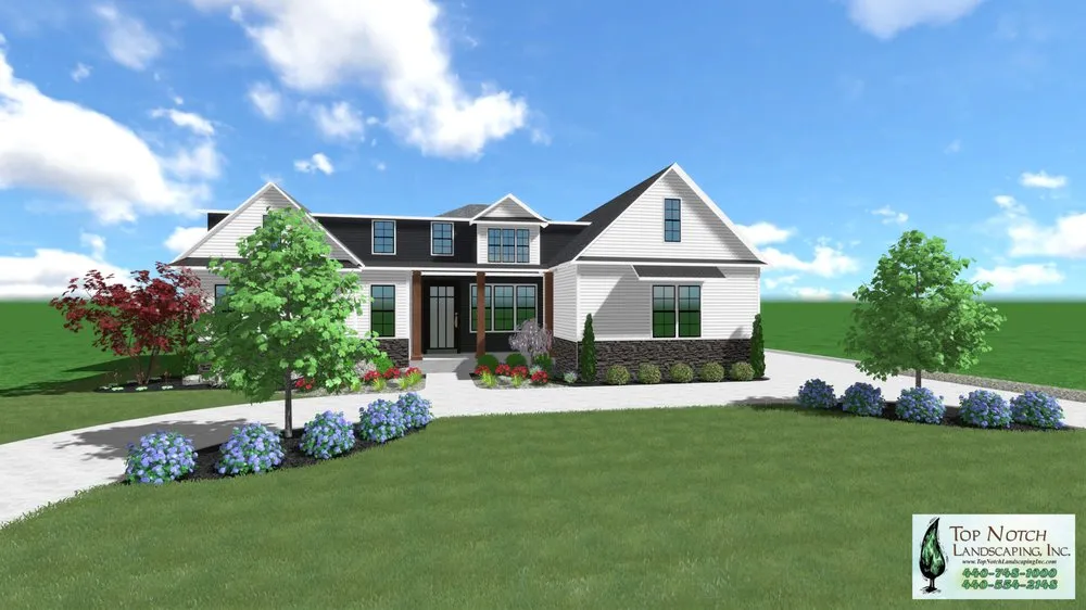 Trusted landscaping services for beautiful yards in North Ridgeville, OH by Top Notch Landscaping