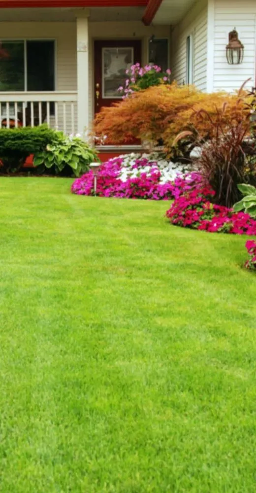 Local lawn mowing service for residential properties in Troy, MO by Top Notch Lawn & Landscaping