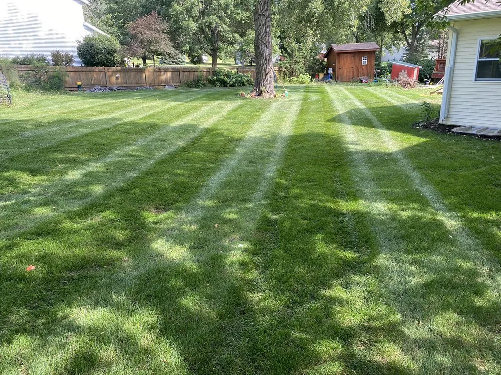 Professional lawn mowing service for beautiful yards in Baraboo, WI by Top Notch Lawn Care