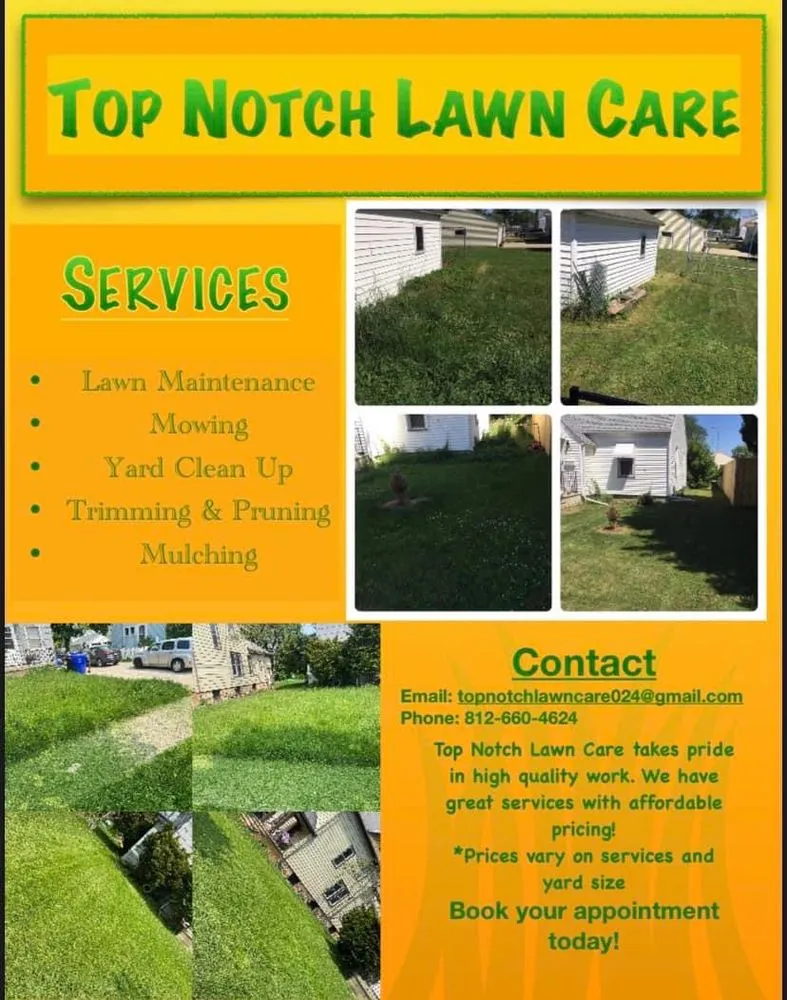 Top-rated yard cleanup service near you across Oshkosh, WI - Top Notch Lawn Care