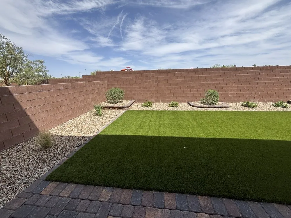Top-rated landscape installation in Las Vegas, NV by Top Notch Lawncare And Irrigation