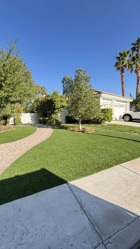 Professional yard cleanup service for beautiful yards in Las Vegas, NV by Top Notch Lawncare And Irrigation