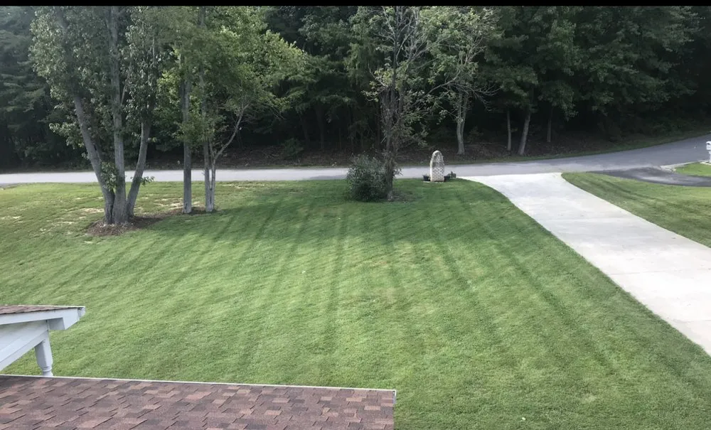Reliable landscape design for residential properties in Blairs, VA by Top Notch Lawncare Danville