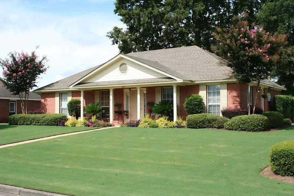 Professional outdoor landscaping for homes across Montgomery, AL - Top Notch Lawns